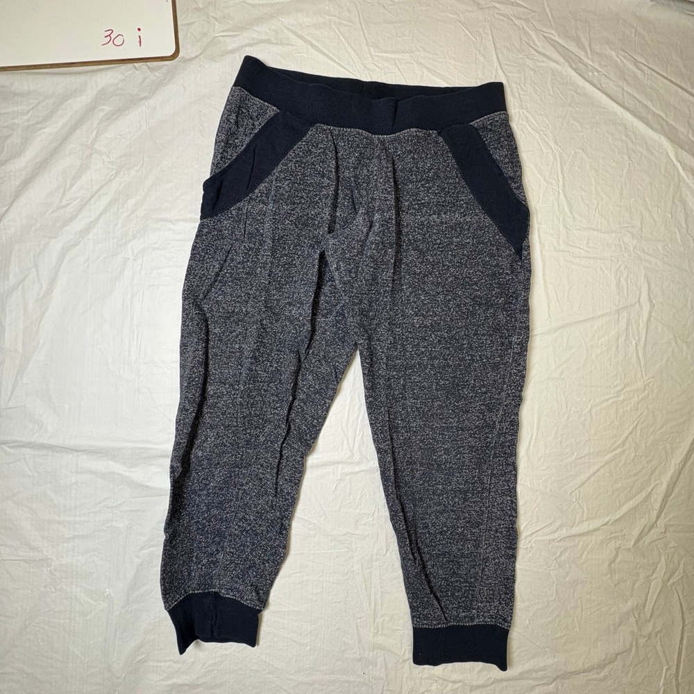 Free Spirit Women's Heathered Jogger Pants Cropped Casual Lounge Size S‎